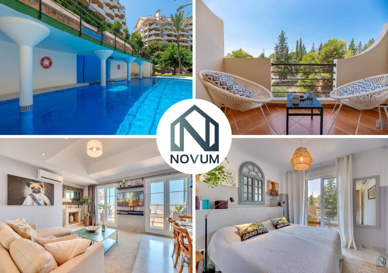 Apartament Elegant 2 Bdrm Penthouse With Bbq And Pools Marbella Zewnętrze zdjęcie